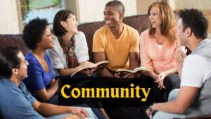 You need a faith community
